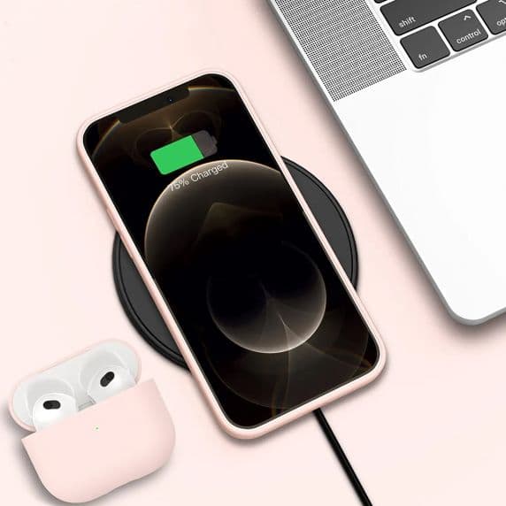 iPhone 13 Pro Max Skal i Silikon – Sand Rosa