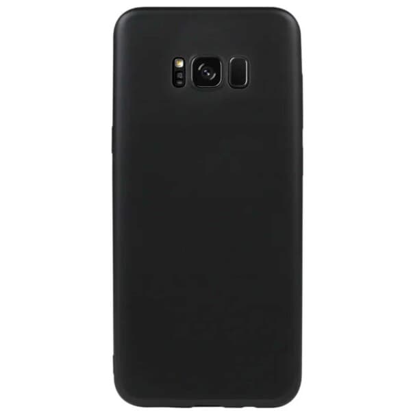 Tynd galakse S8 shell silikone sort