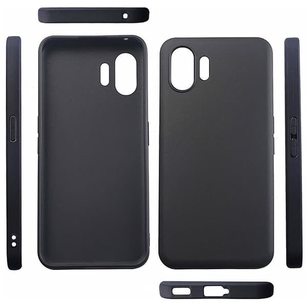 Silikondeksel Nothing Phone (2)- Sort