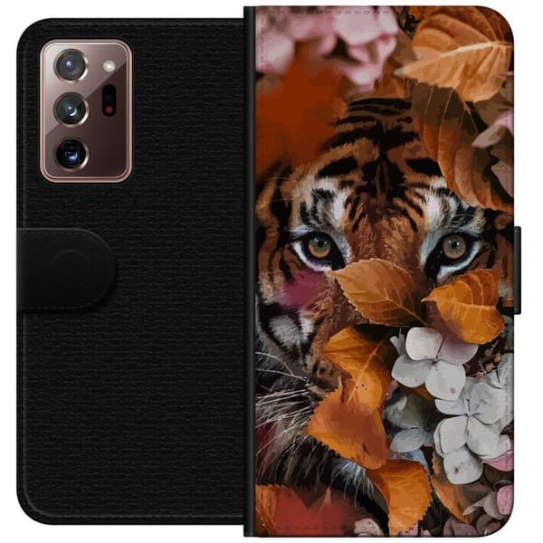 Samsung Galaxy Note20 Ultra Tegnebogsetui Tiger