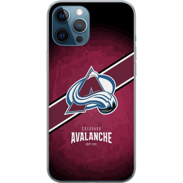 Apple iPhone 12 Pro Gjennomsiktig deksel Colorado Avalanche (NHL)