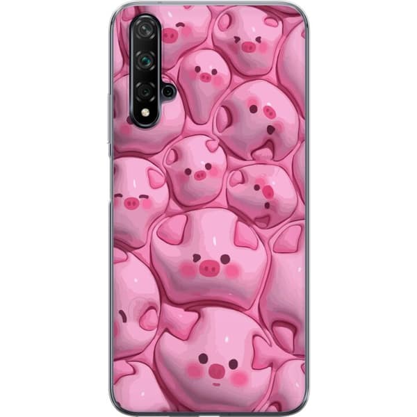 Huawei nova 5T Gjennomsiktig deksel Griser