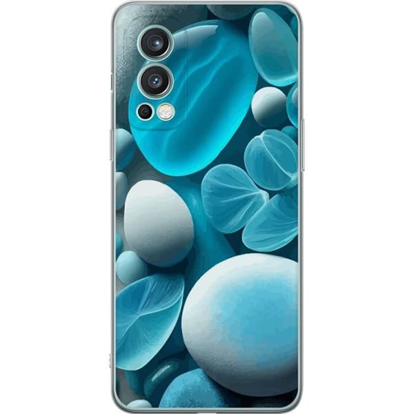 OnePlus Nord 2 5G Gennemsigtig cover Glasperler