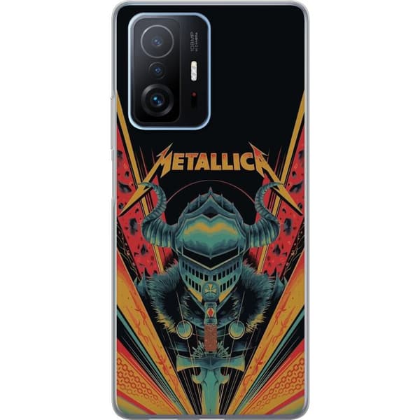 Xiaomi 11T Pro Gjennomsiktig deksel Metallica
