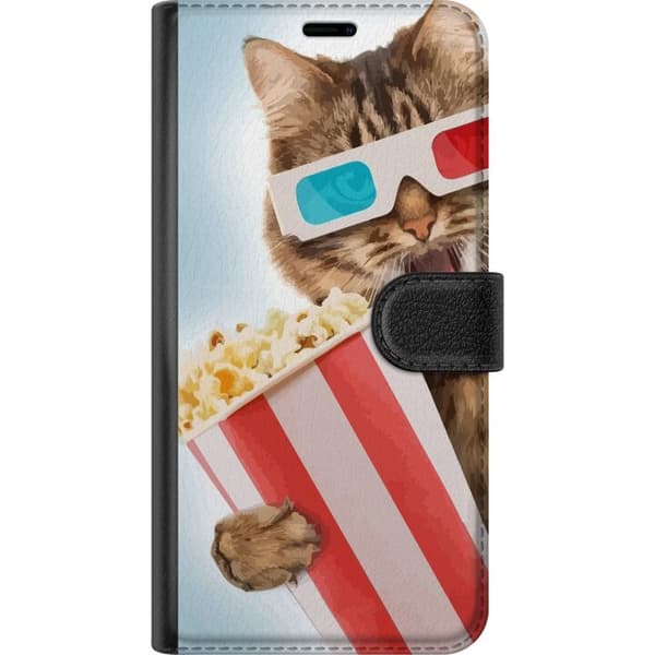 Samsung Galaxy A53 5G Lompakkokotelo 3D Kissa