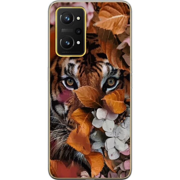 Realme GT Neo 3T Gennemsigtig cover Tiger