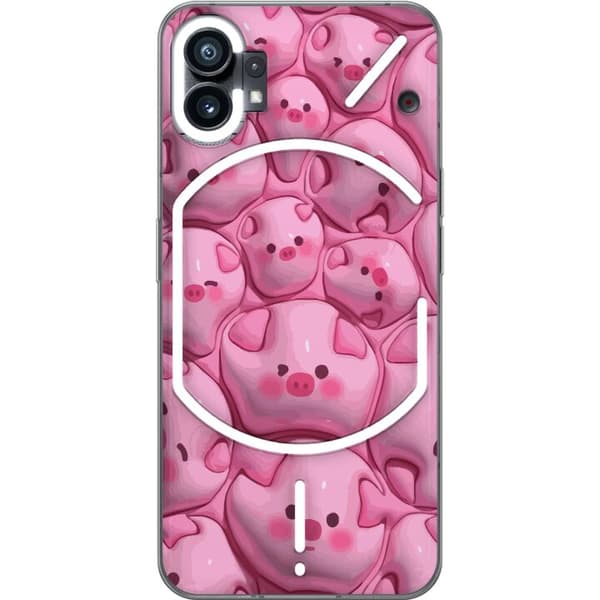 Nothing Phone (1) Gennemsigtig cover Grise