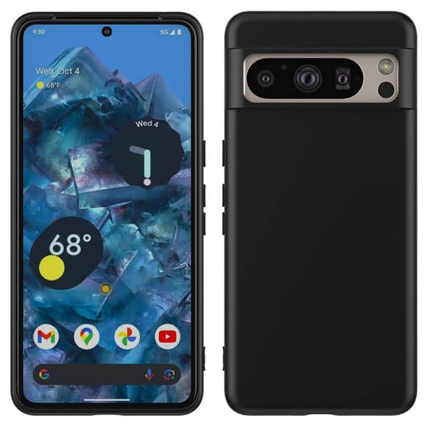 Silikon skal svart Google Pixel 8 Pro