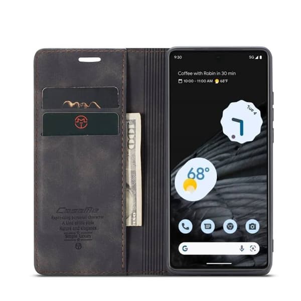 CaseMe Smart Magnet FlipCase Google Pixel 8 - Svart