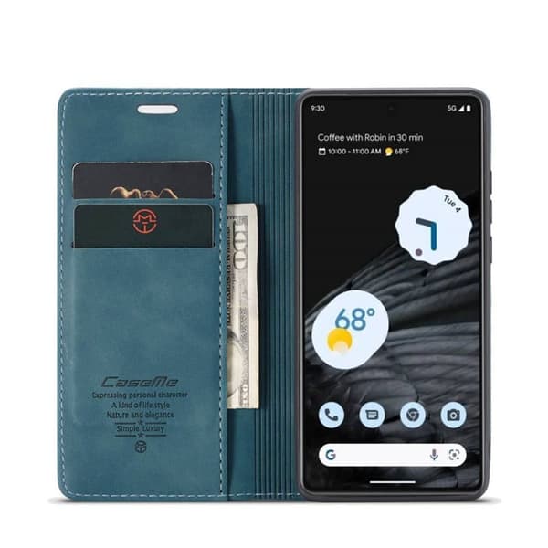 CaseMe Smart Magnet FlipCase Google Pixel 8 - Sininen