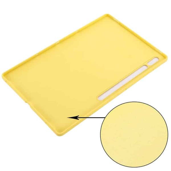 Liquid silikon skal Samsung Galaxy Tab S9 Ultra 14.6 - Gul