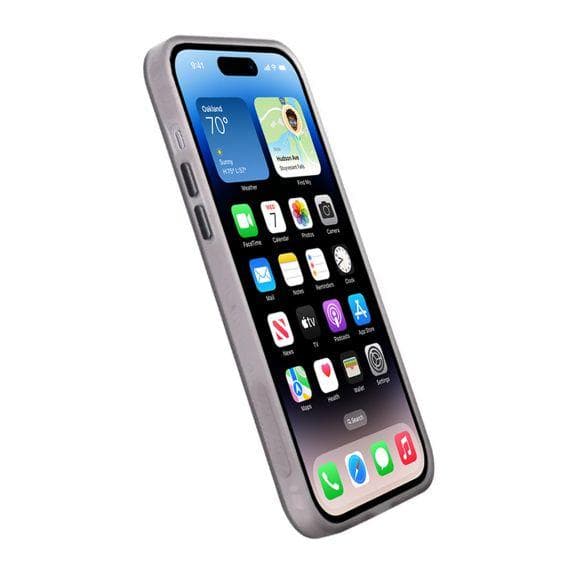 iPhone 14 Mobilskal - Frostat Svart