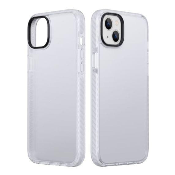 iPhone 14 Stöttåligt TPU Mobilskal - Vit