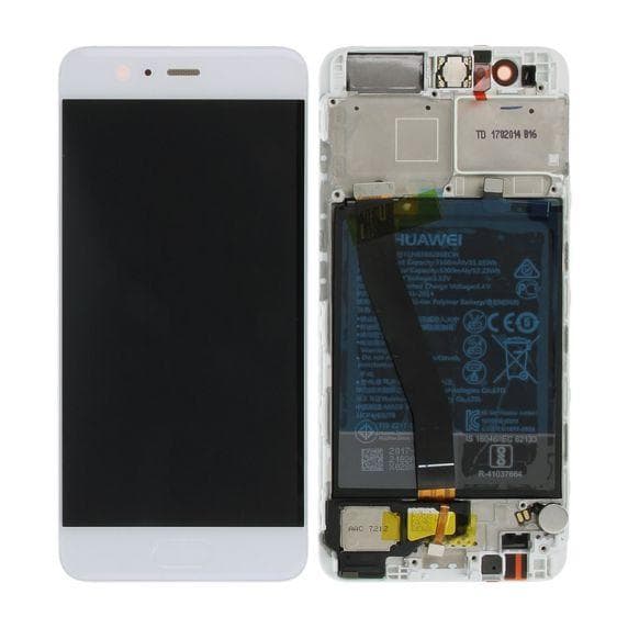 Original Huawei P10 Display module frontcover + LCD + Digitizer + Battery Gold
