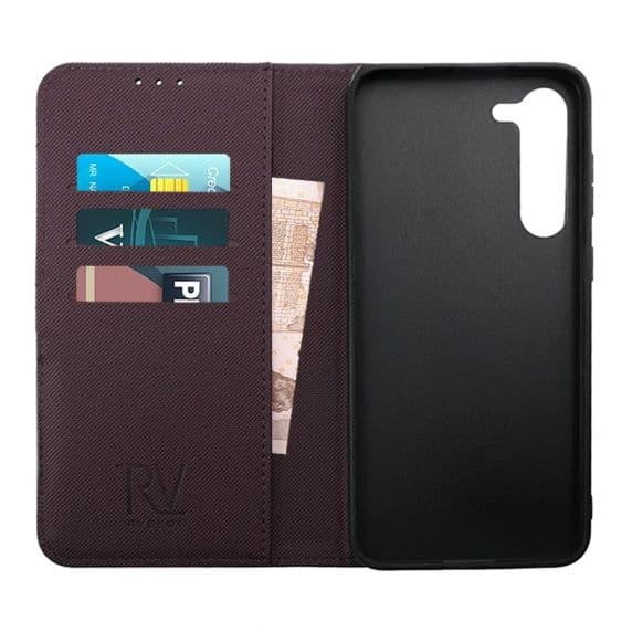 Samsung Galaxy S23 Plånboksfodral Magnet Rvelon - Lila