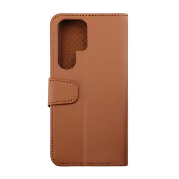 Samsung Galaxy S23 Ultra Plånboksfodral Extra Kortfack Rvelon - Brun