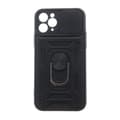 Pikkukuva 3 / 5: Defender-kotelo mobiilirenkaalla Motorola Moto E13:lle - musta