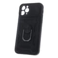 Pikkukuva 1 / 5: Defender-kotelo mobiilirenkaalla Motorola Moto E13:lle - musta