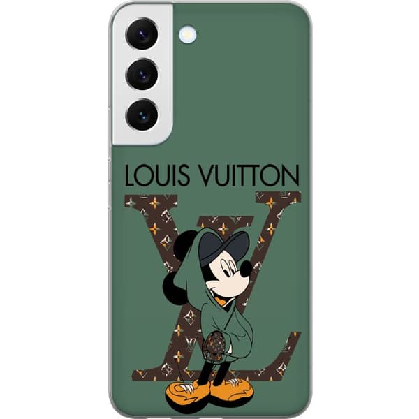 Samsung Galaxy S22 5G Läpinäkyvä kuori LV Mickey