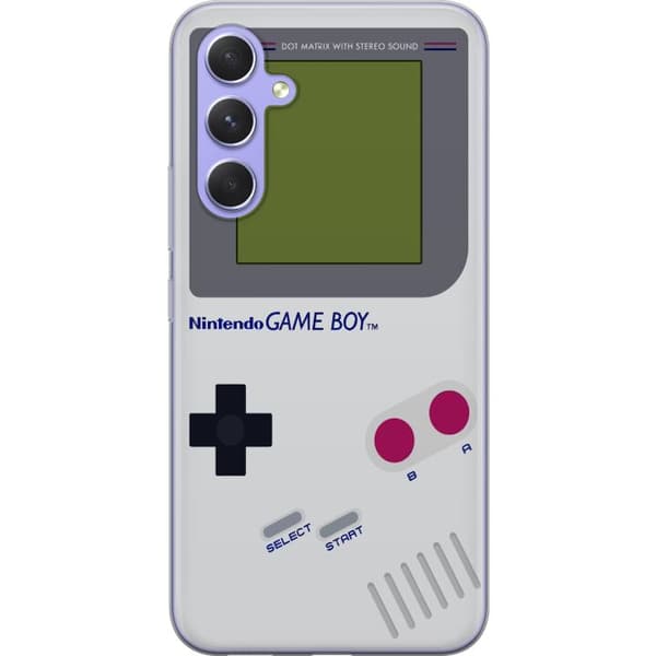 Samsung Galaxy A54 Genomskinligt Skal Game Boy