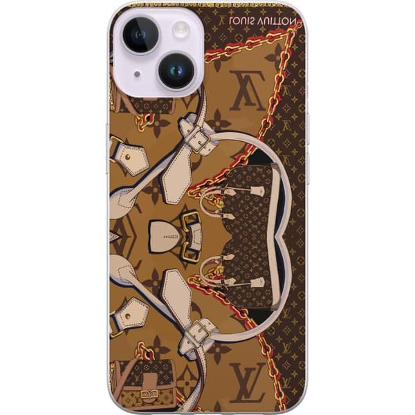 Apple iPhone 14 Plus Gennemsigtig cover LV-håndtasken