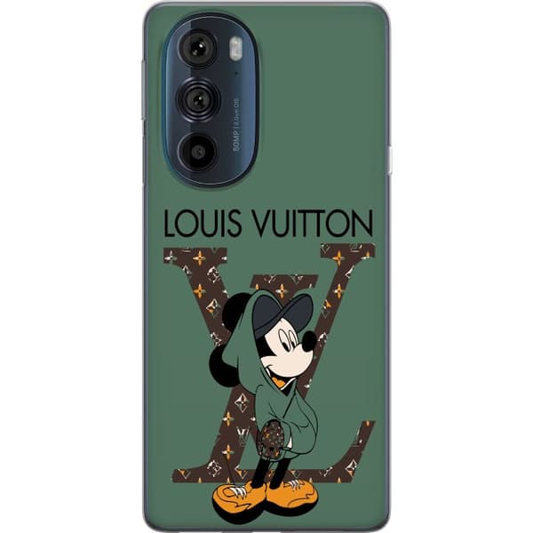 Motorola Edge 30 Pro Gennemsigtig cover LV Mickey