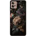 Miniatyrbild 1 av 3: Motorola Moto G32 Genomskinligt Skal Blommor