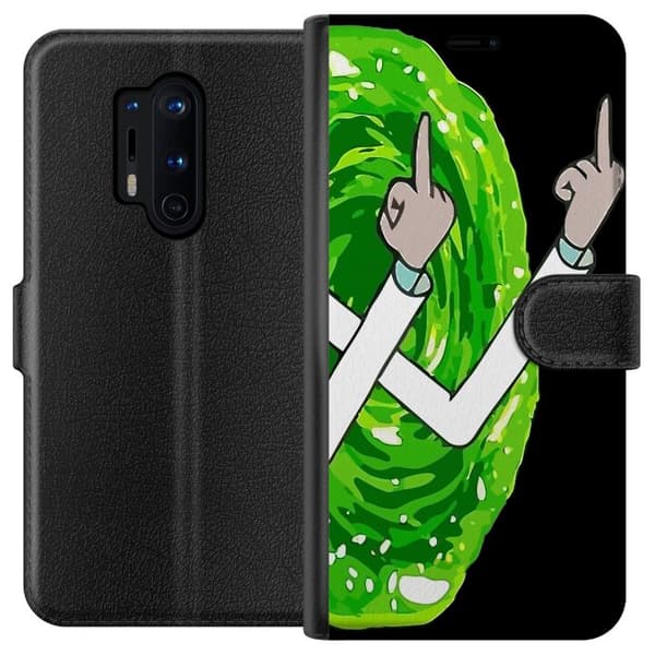 OnePlus 8 Pro Lompakkokotelo Rick and Morty