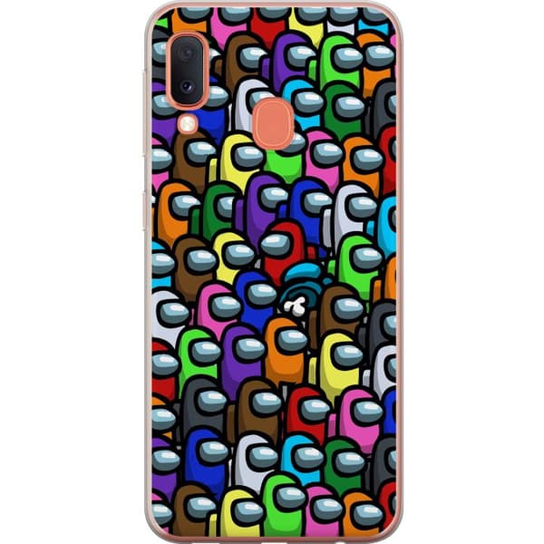 Samsung Galaxy A20e Genomskinligt Skal Among Us