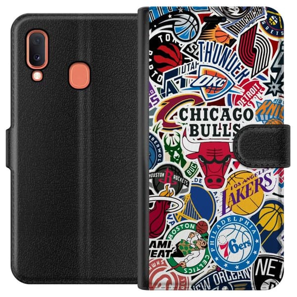 Samsung Galaxy A20e Plånboksfodral NBA