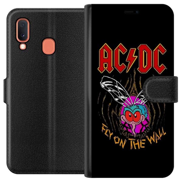 Samsung Galaxy A20e Plånboksfodral ACDC