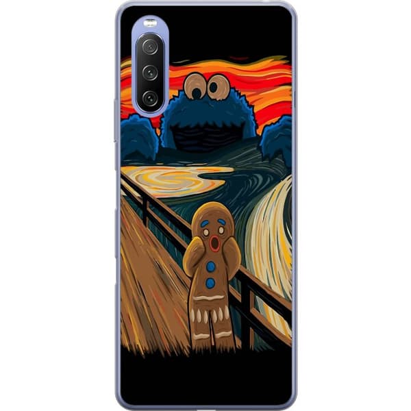Sony Xperia 10 III Lite Läpinäkyvä kuori Kakkumonsteri