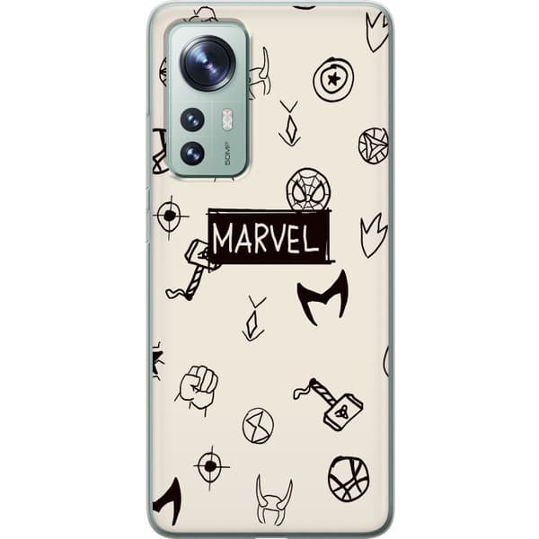 Xiaomi 12 Gjennomsiktig deksel Marvel
