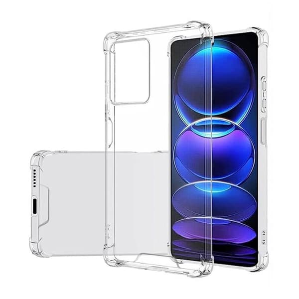 Xiaomi Redmi Note 12 Stöttåligt Mobilskal - Transparent