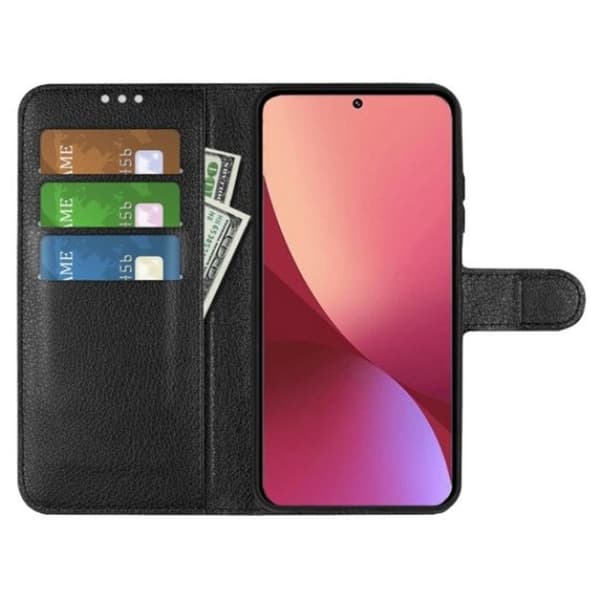 Samsung Galaxy A54 5G Plånboksfodral med Stativ - Svart