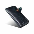 Miniatyrbilde 3 av 3: Mobil lommebok 3-korts ekte lær Apple iPhone 14 Pro Max - Blå