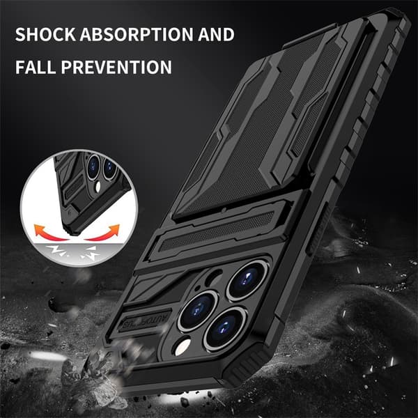 Samsung Galaxy S21 ULTRA 5G, cover / Etui med 2 kreditkortholdere