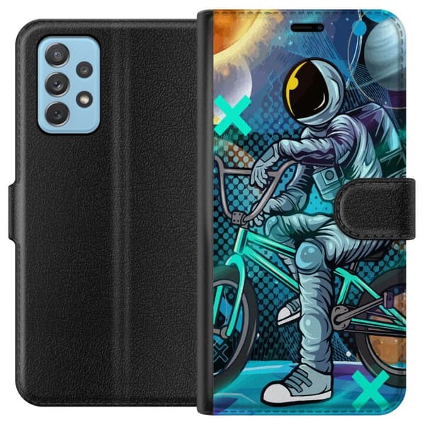 Samsung Galaxy A72 5G Tegnebogsetui Astronaut