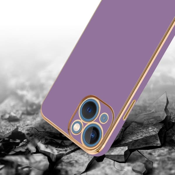 Silikondeksel til iPhone 14 PLUS med kamerabeskyttelse