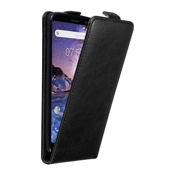 Nokia 7 PLUS Suojakotelo Suojakuori Lompakkokotelo Matkapuhelinkotelo flip muotoilu magneettisuljenta