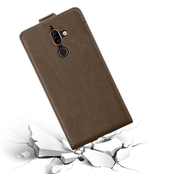 Nokia 7 PLUS Suojakotelo Suojakuori Lompakkokotelo Matkapuhelinkotelo flip muotoilu magneettisuljenta