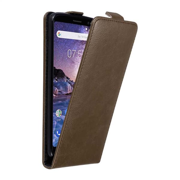 Nokia 7 PLUS Suojakotelo Suojakuori Lompakkokotelo Matkapuhelinkotelo flip muotoilu magneettisuljenta