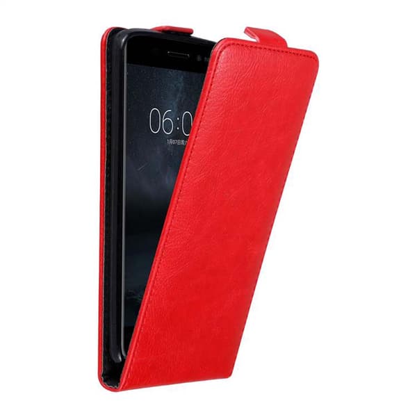 Deksel til Nokia 6 2017 Flip Etui med magnetisk lukking