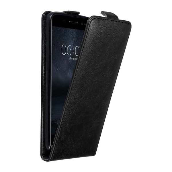 Deksel til Nokia 6 2017 Flip Etui med magnetisk lukking