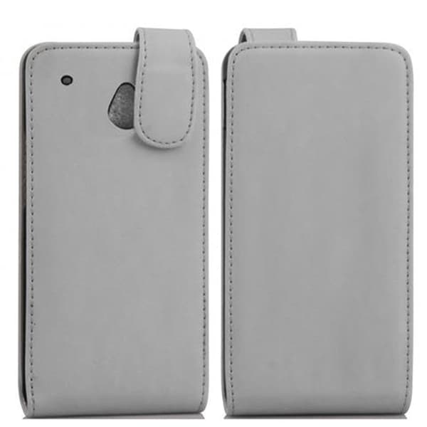 HTC ONE MINI M4 Suojakotelo Suojakuori Lompakkokotelo Matkapuhelinkotelo flip-muotoilulla, joka on valmistettu sileästä keinonahasta