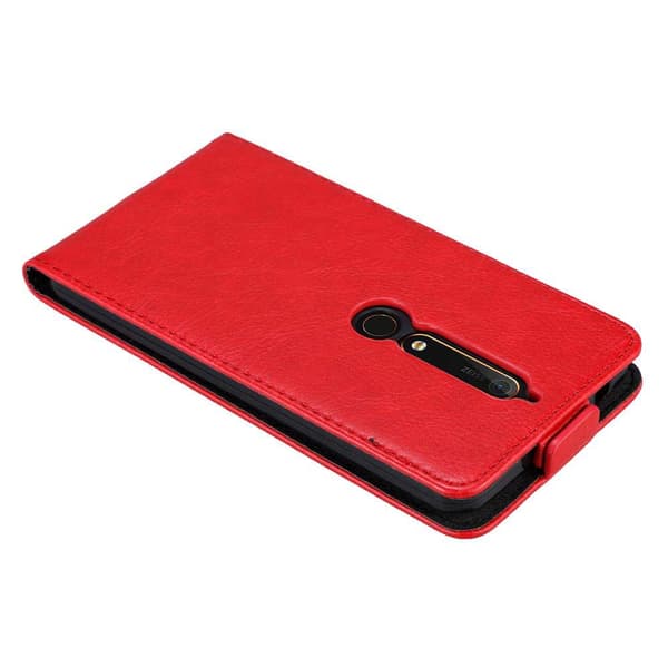 Deksel til Nokia 6.1 Flip Etui med magnetisk lukking