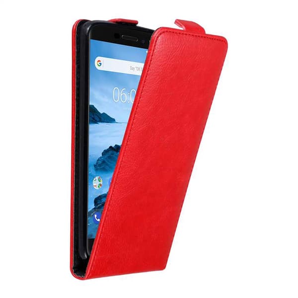 Deksel til Nokia 6.1 Flip Etui med magnetisk lukking