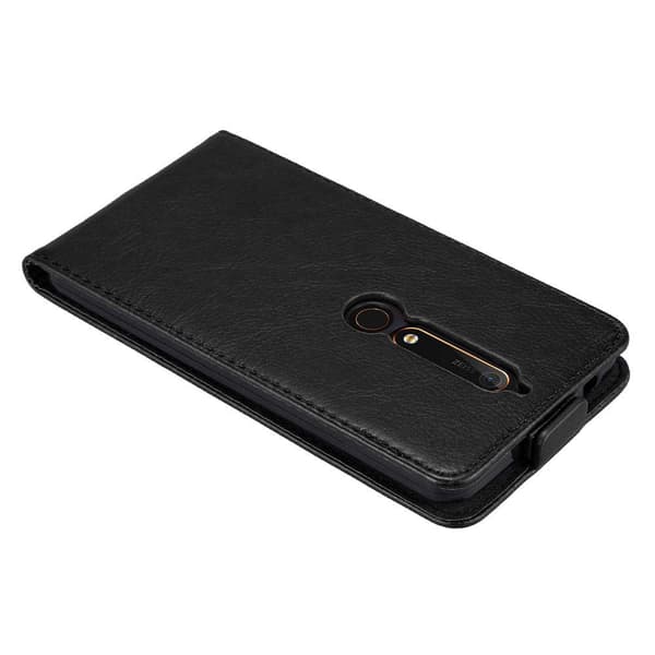 Deksel til Nokia 6.1 Flip Etui med magnetisk lukking