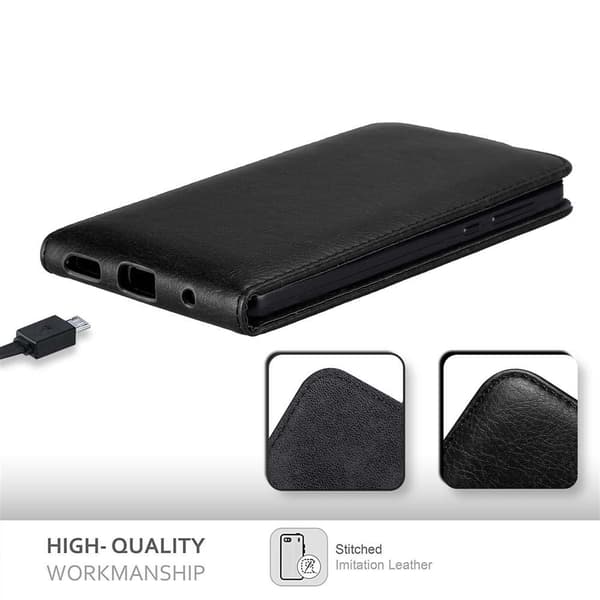 Deksel til Nokia 6.1 Flip Etui med magnetisk lukking
