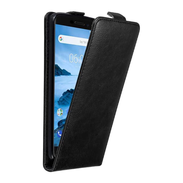 Deksel til Nokia 6.1 Flip Etui med magnetisk lukking